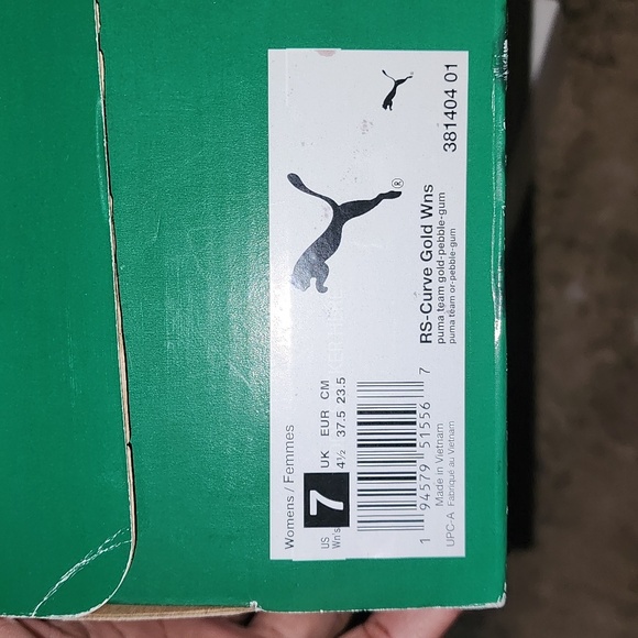 Puma RS-Curve "Gold" Women's Shoe - Picture 3 of 6